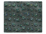 81 Glitter Dots Black Mesh